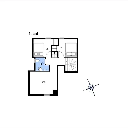 Ferienhaus Bl1401 - Ferren Syd 78 *